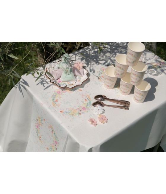 Chemin de table Mariage fleuri