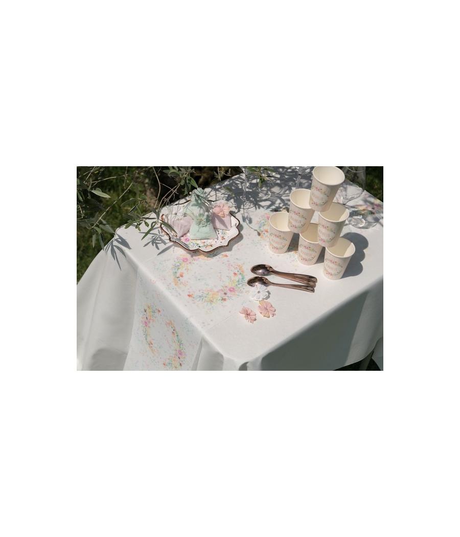 Chemin de table Mariage fleuri