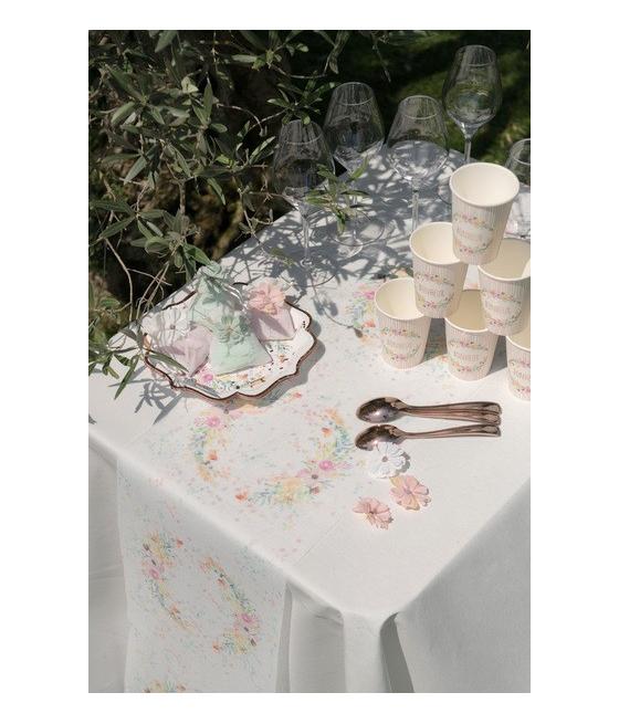 Chemin de table Mariage fleuri
