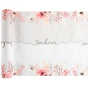 Chemin de table Amour floral