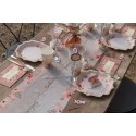 Chemin de table Amour floral
