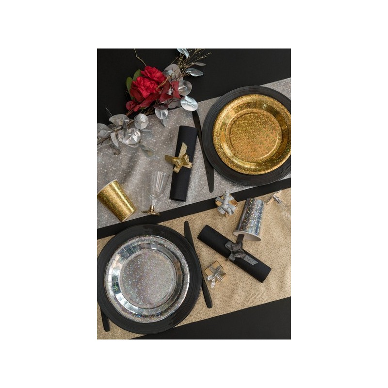 Chemin de table Etincelant Or