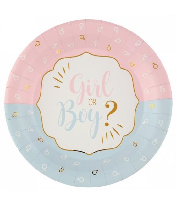 Assiette Girl or Boy