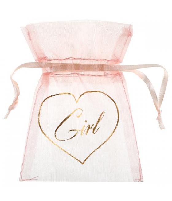 Sachet rose Girl & Boy