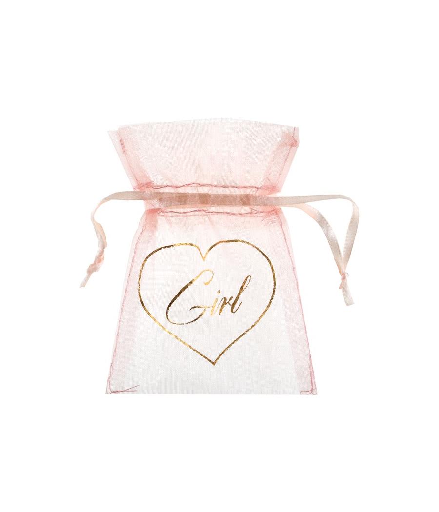 Sachet rose Girl & Boy