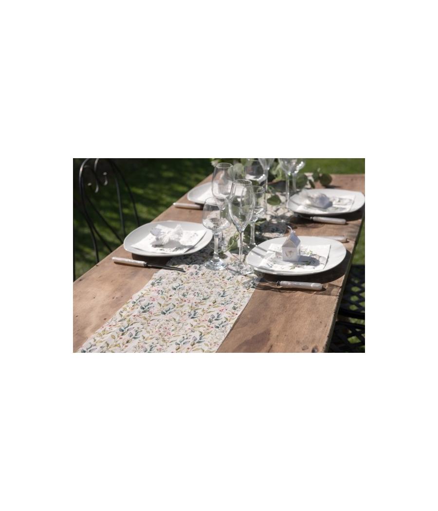 Chemin de table Mariage végétal