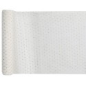 Chemin de table Plumetis blanc