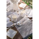 Chemin de table Plumetis sauge
