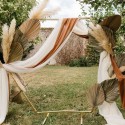 Voile pour Arche de Cérémonie Crème