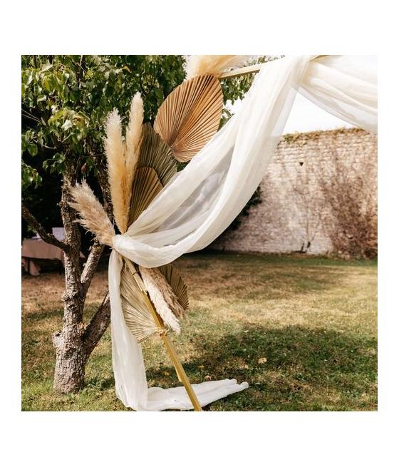 Voile pour Arche de Cérémonie Crème