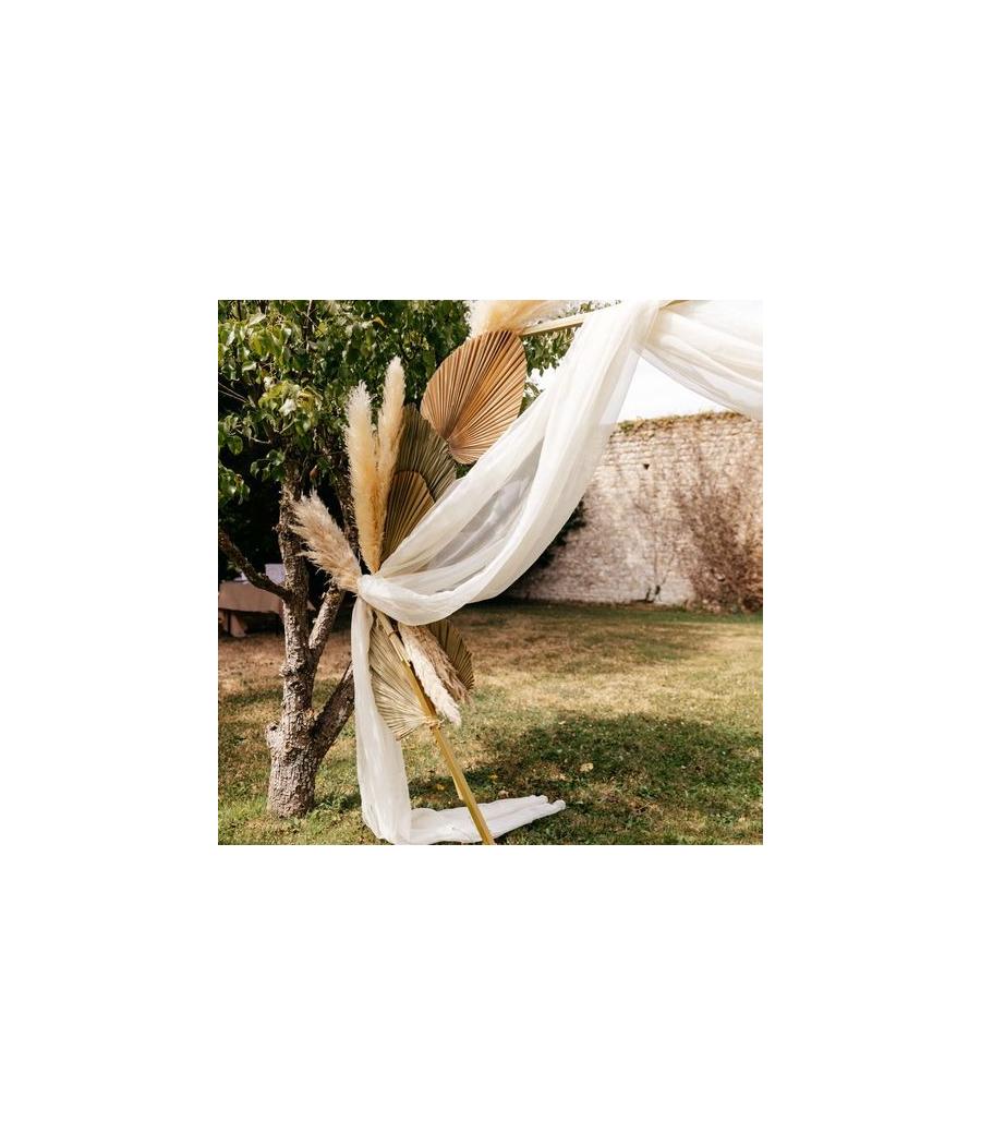 Voile pour Arche de Cérémonie Crème