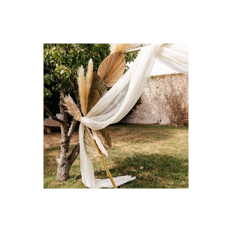 Voile pour Arche de Cérémonie Crème