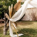 Voile pour Arche de Cérémonie Crème