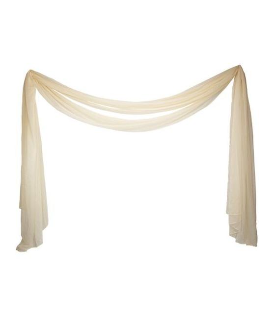 Voile pour Arche de Cérémonie Crème