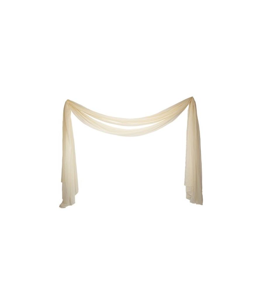 Voile pour Arche de Cérémonie Crème