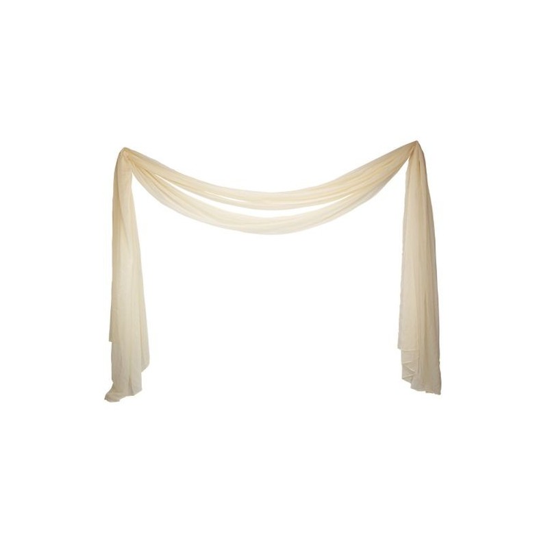 Voile pour Arche de Cérémonie Crème