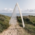 Voile pour Arche de Cérémonie Crème