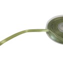 Ruban satin simple face 6 mm/ 25m Eucalyptus