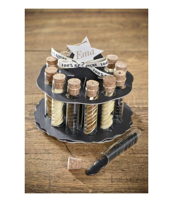 éprouvette transparente