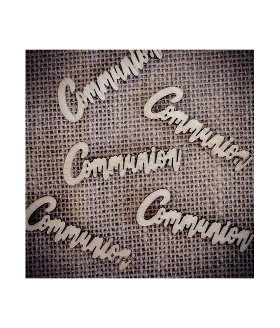 deco en bois communion