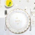 Pack 6 Assiettes Baptême