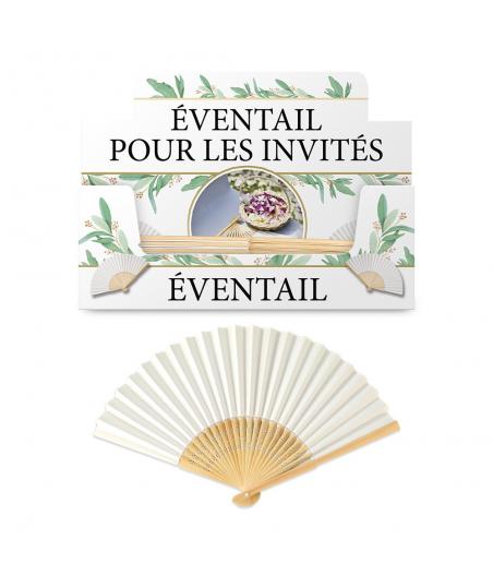 Eventail Blanc