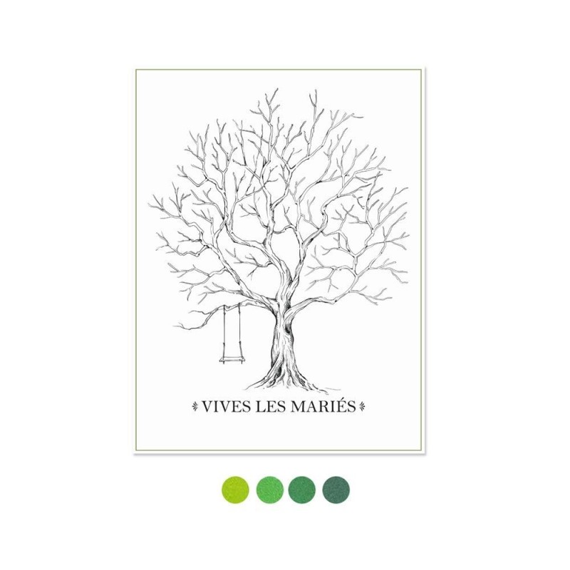 Kit Arbre A Empreintes Mariage