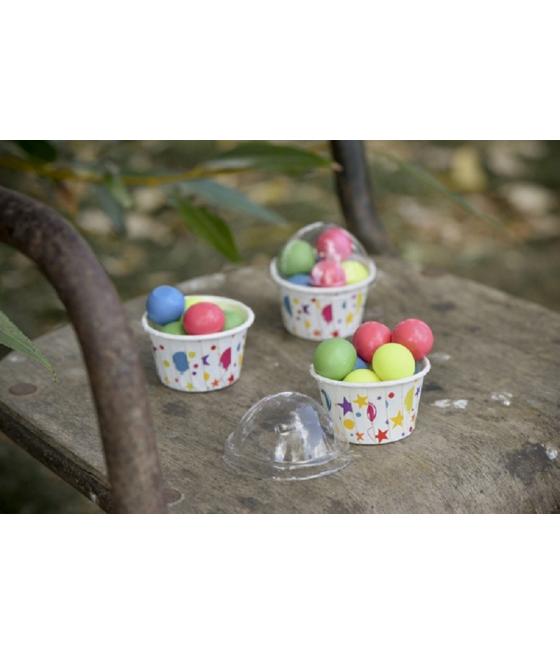 Cupcake Anniversaire festif 