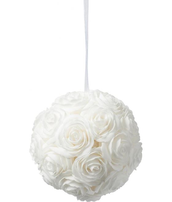 Boule de roses à suspendre ou à poser