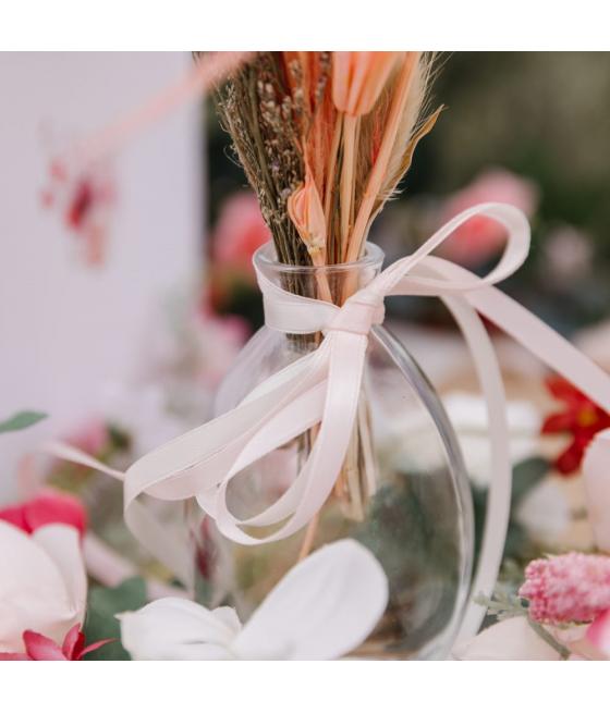 Bobine Ruban Satin Rose