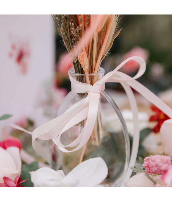 Bobine Ruban Satin Rose