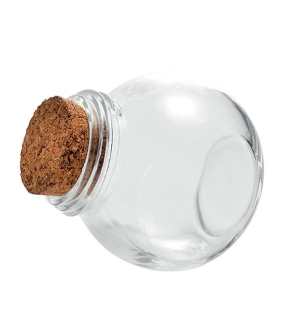 Bocal Verre et Bouchon Liège