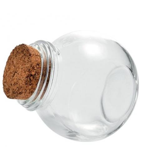 Bocal Verre et Bouchon Liège