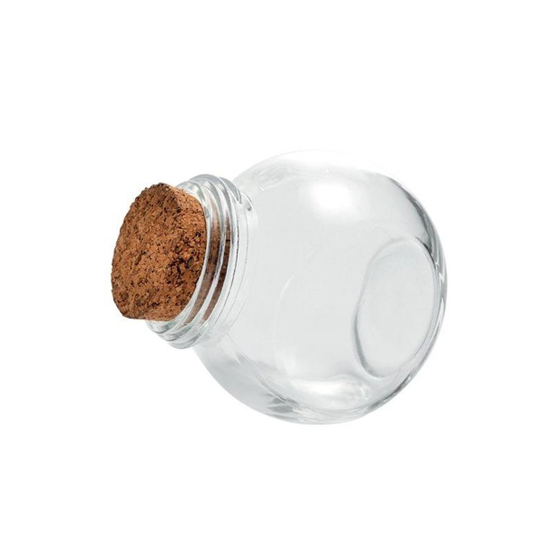 Bocal Verre et Bouchon Liège