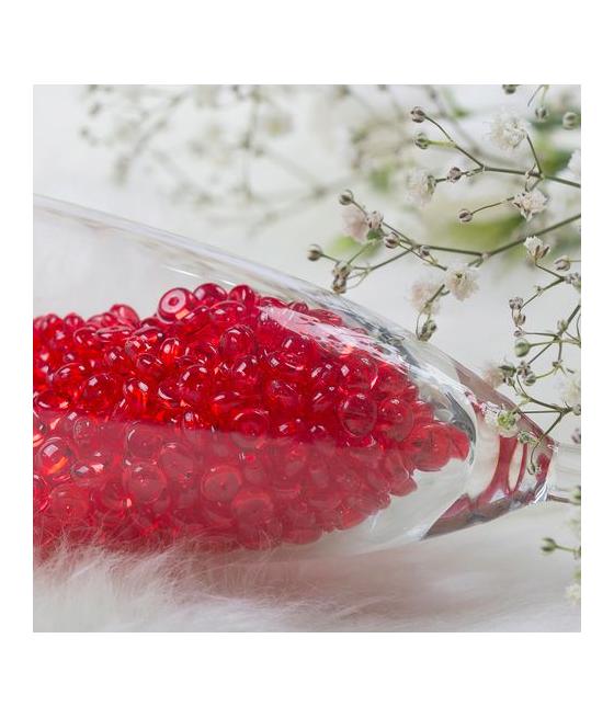 Pot Perles de Pluie Rouge