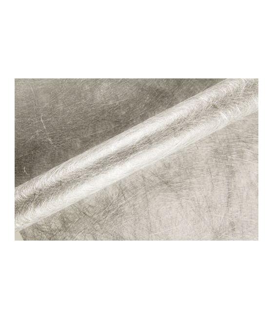 Chemin de Table Intissé Luxe Argent