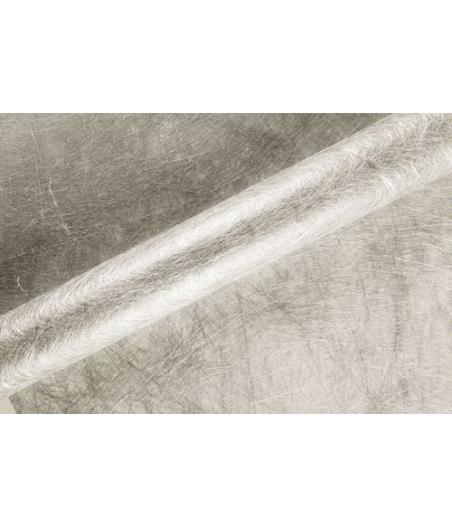 Chemin de Table Intissé Luxe Argent