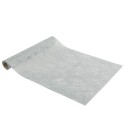 Chemin de Table Intissé Luxe Argent