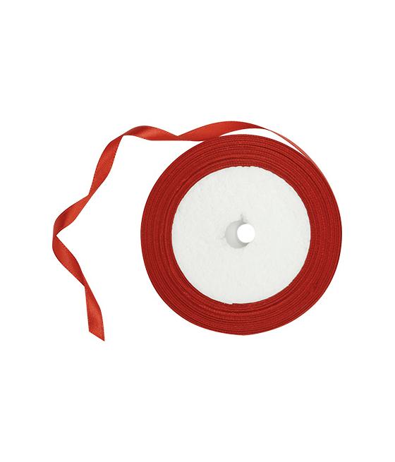 Bobine Ruban Satin Rouge