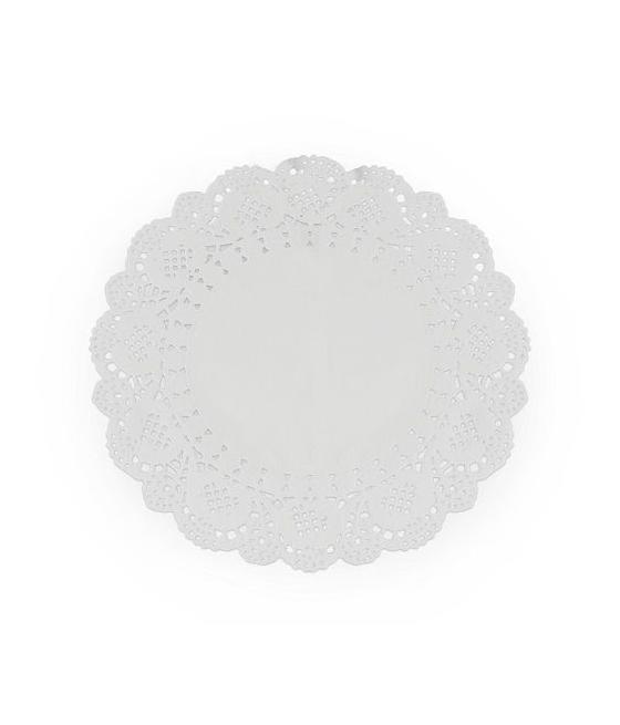 Napperons Dentelle Papier Blanc