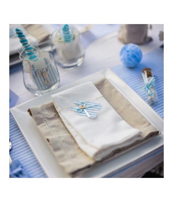 Bobine Ruban Satin Ciel