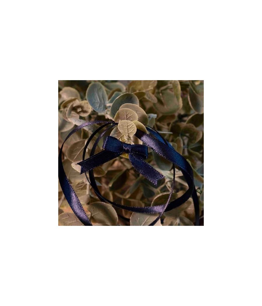 Bobine Ruban Satin Marine