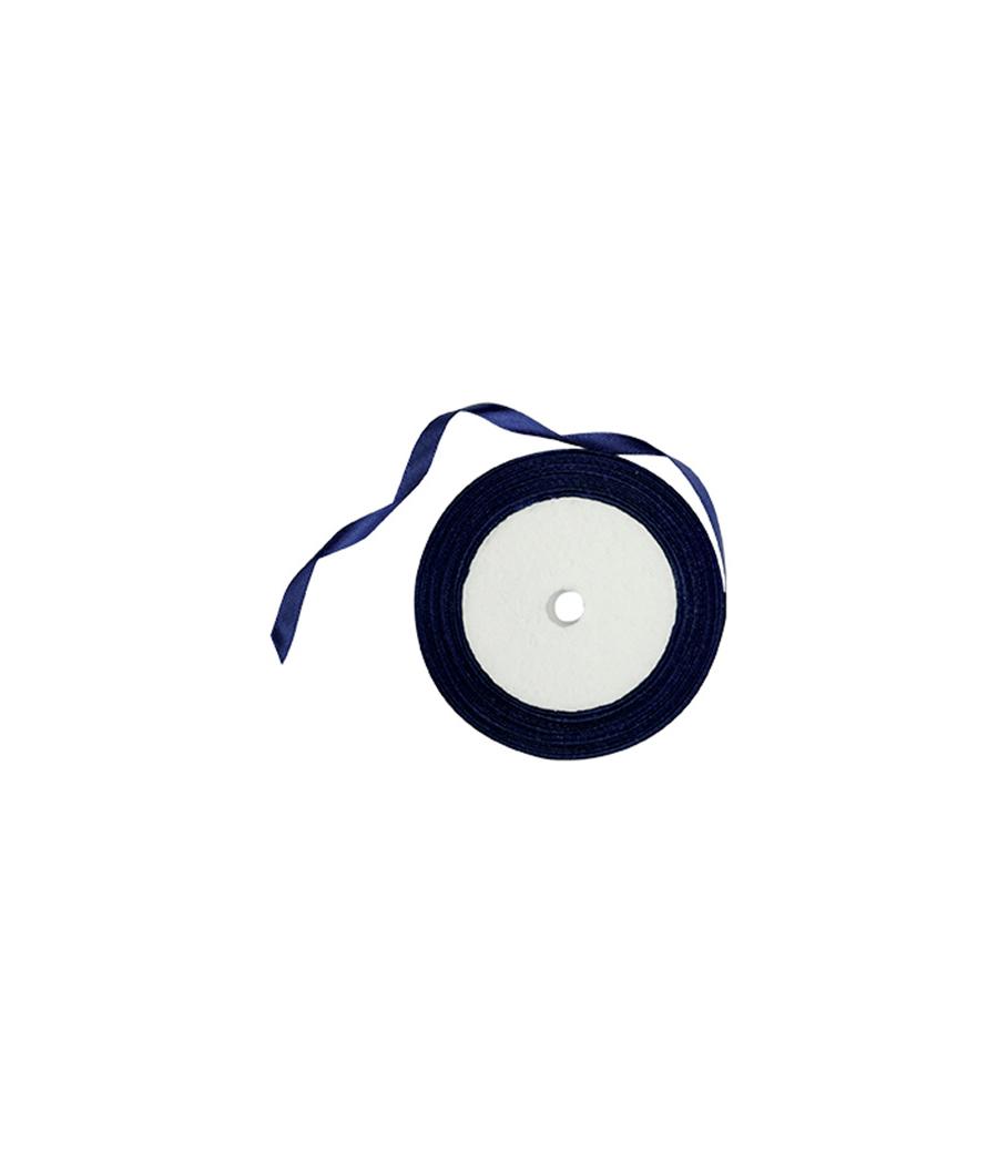 Bobine Ruban Satin Marine