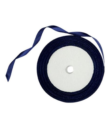 Bobine Ruban Satin Marine
