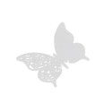 Marque-Verres Papillons Dentelés Blanc