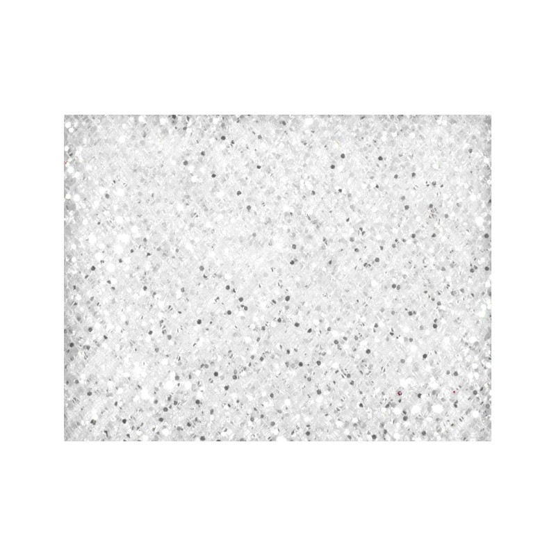 ROULEAU TULLE PAILLETTE BLANC