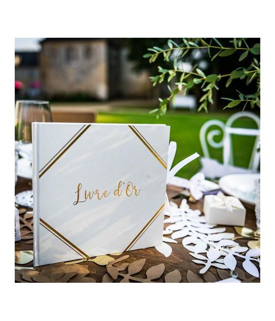 Livre d'Or Ivoire Embossé