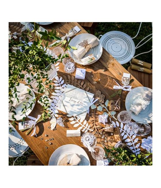 Livre d'Or Ivoire Embossé