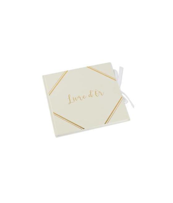 Livre d'Or Ivoire Embossé