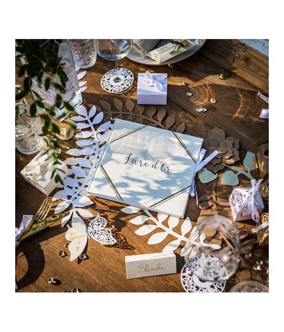 Livre d'Or Ivoire Embossé